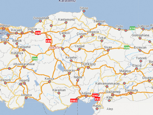 HERE Turkey Road Network Update Project